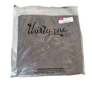 Thirty One Your Way Cube Lid Brown 13x13x2 New In Package
